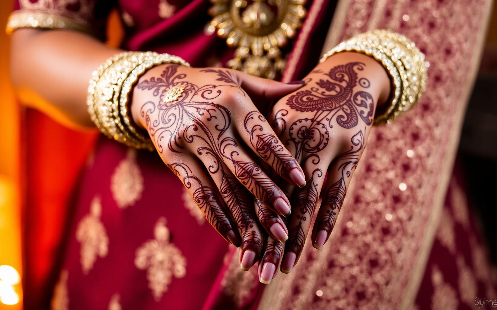Bridal mehndi
